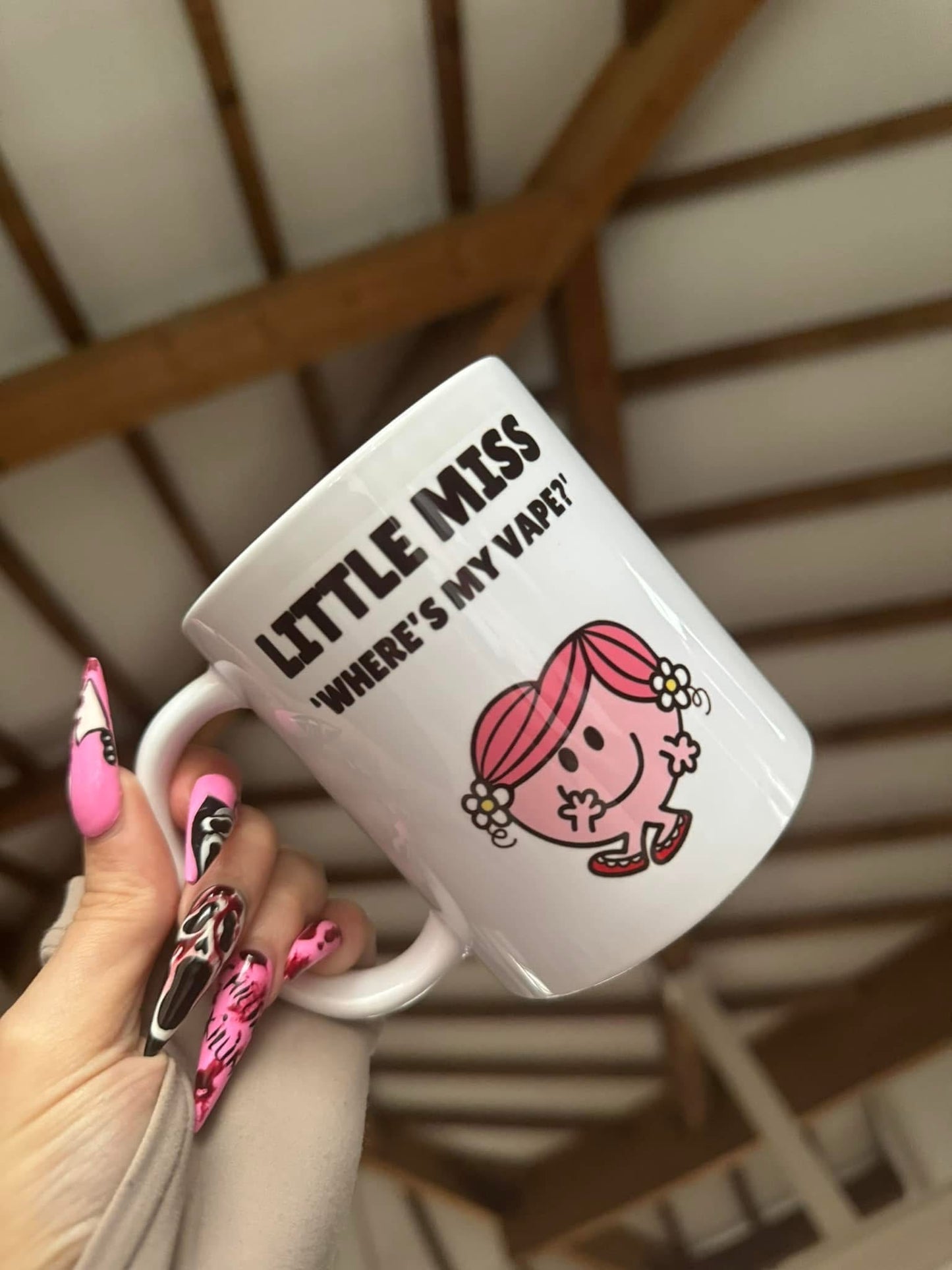 Pink Where’s My Vape Mug