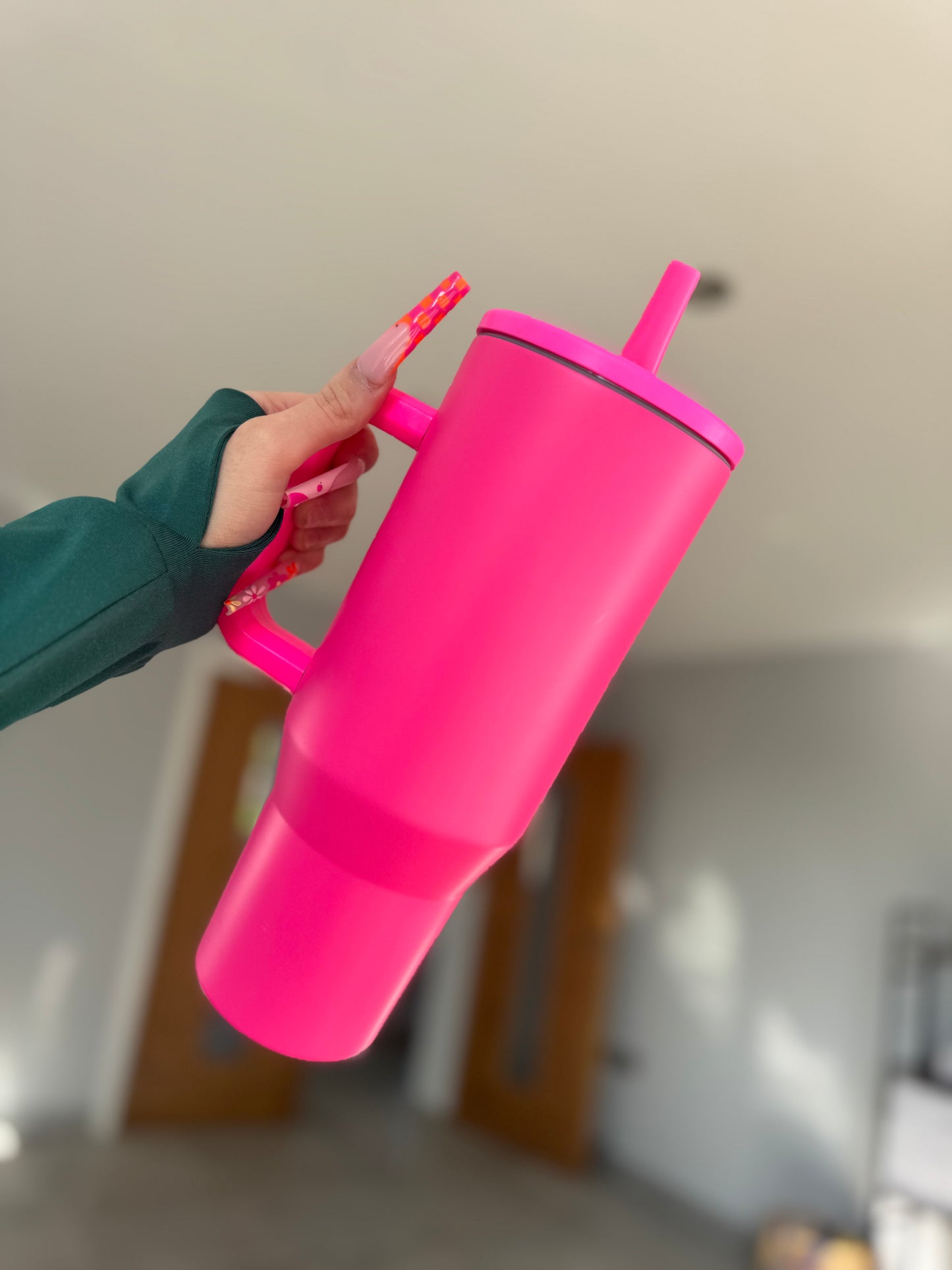 Hot Pink 40oz Tumbler