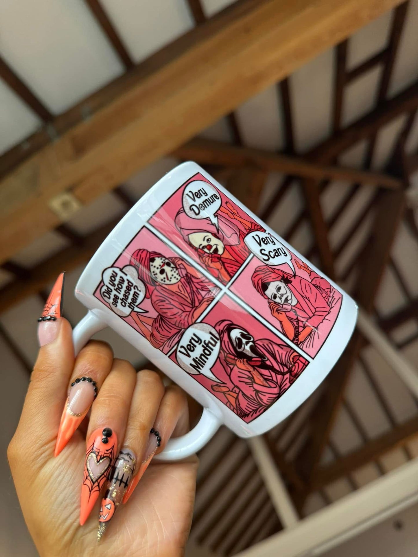 Demure Scary Mug
