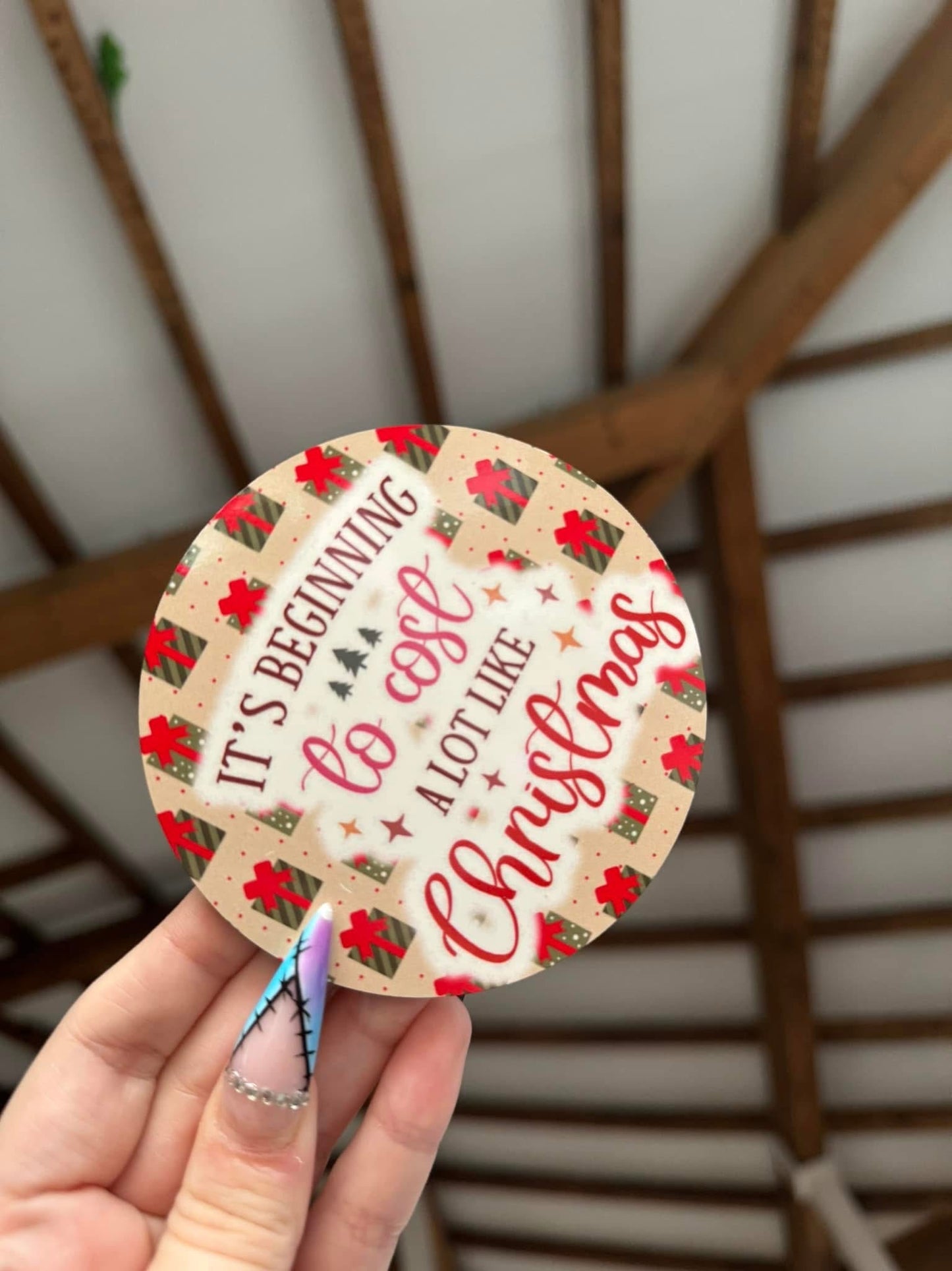 A Lot Like Christmas Coaster