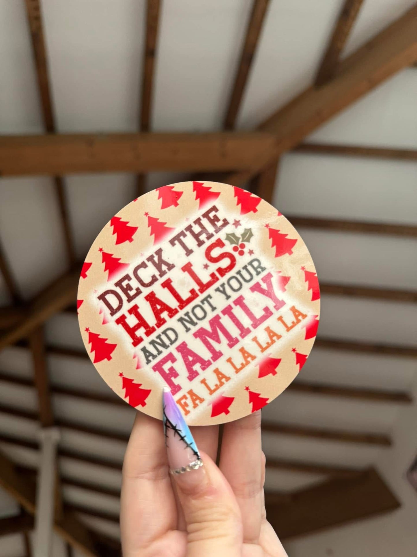Deck The Halls Not Your Family Coaster