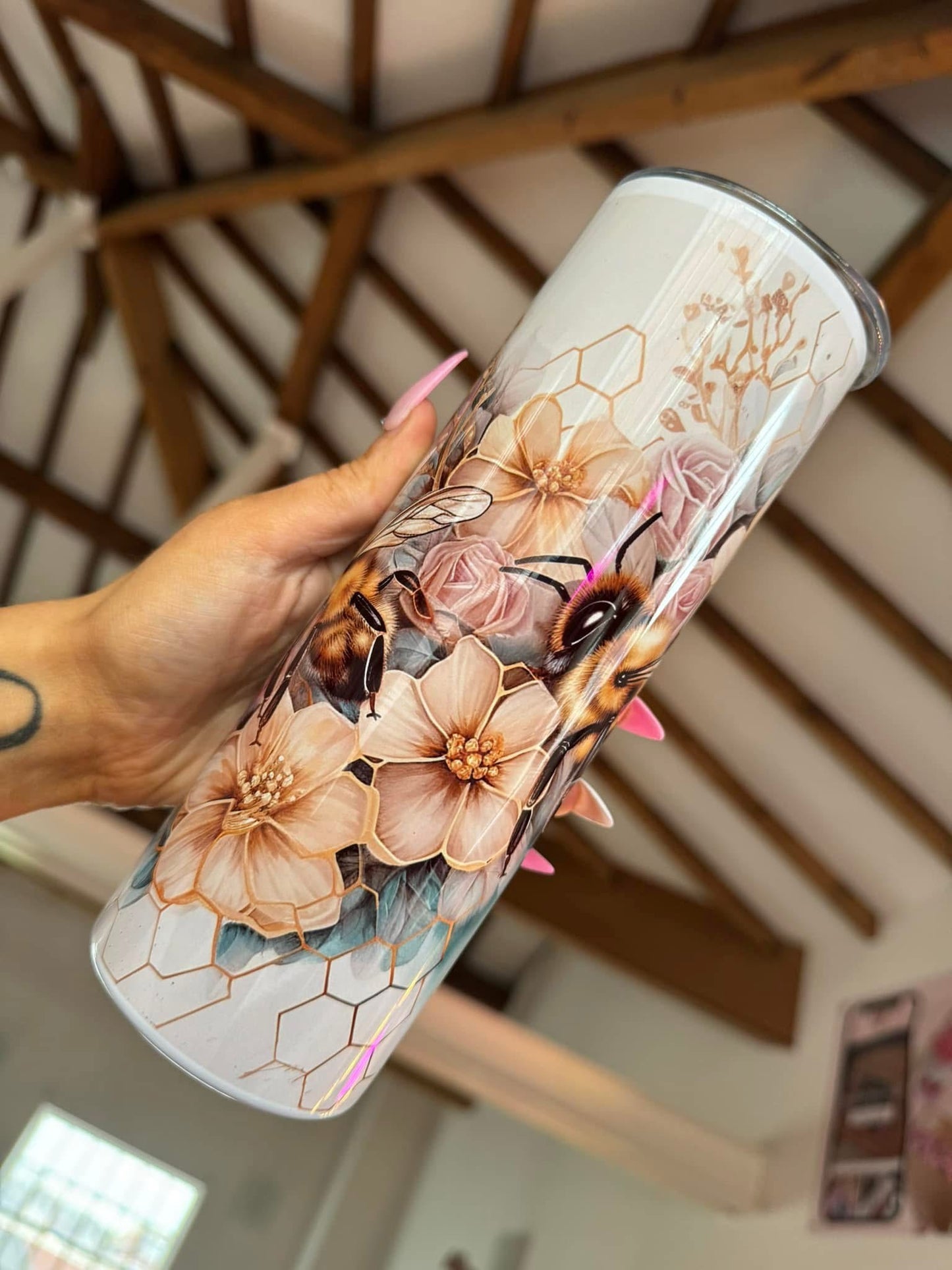Blue Bee 20oz Tumbler