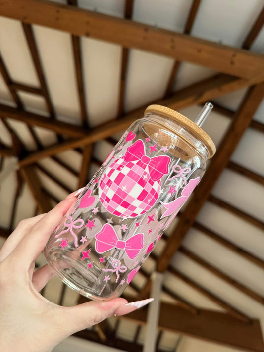 Pink Disco Libbey Can