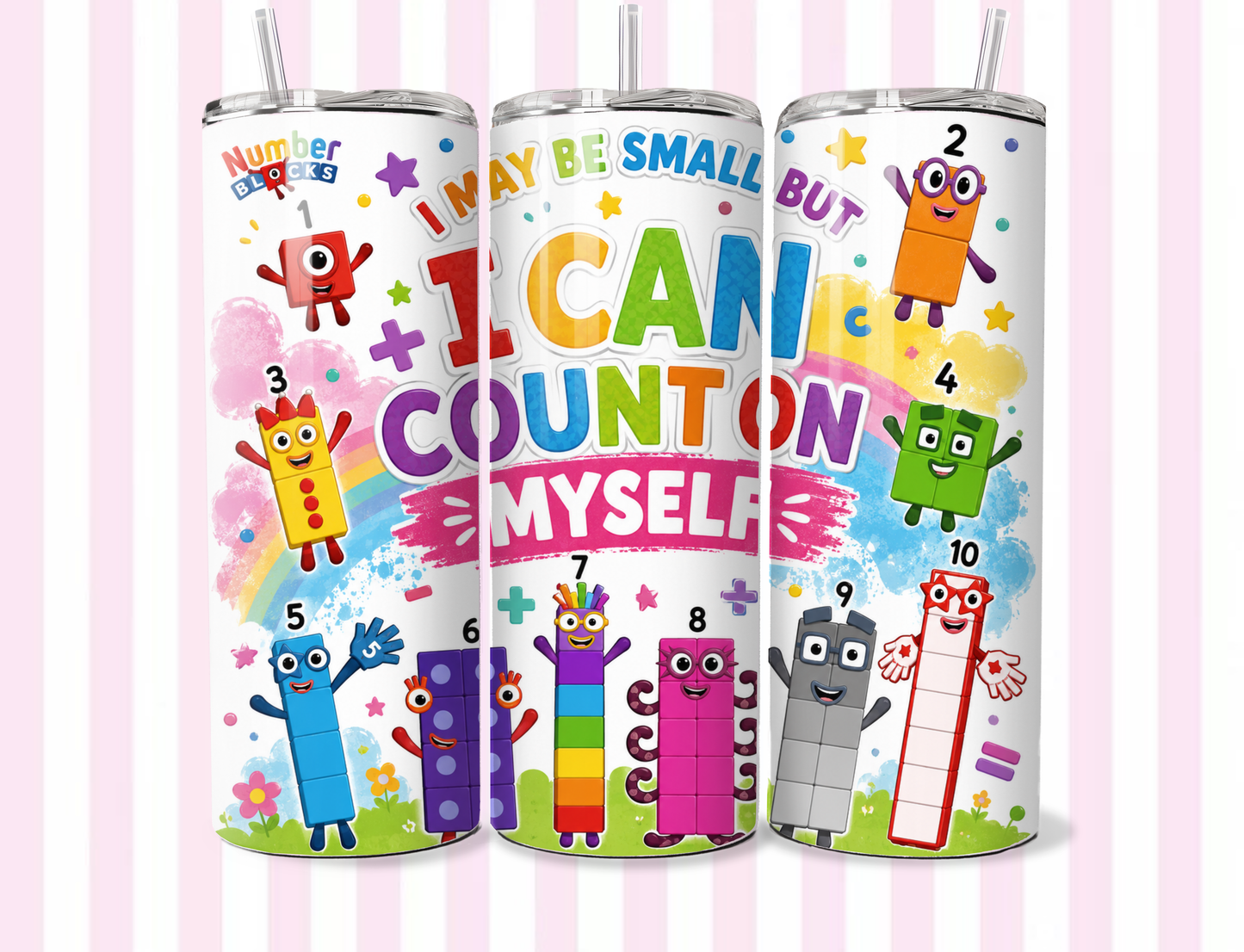 15oz Numberblocks tumbler