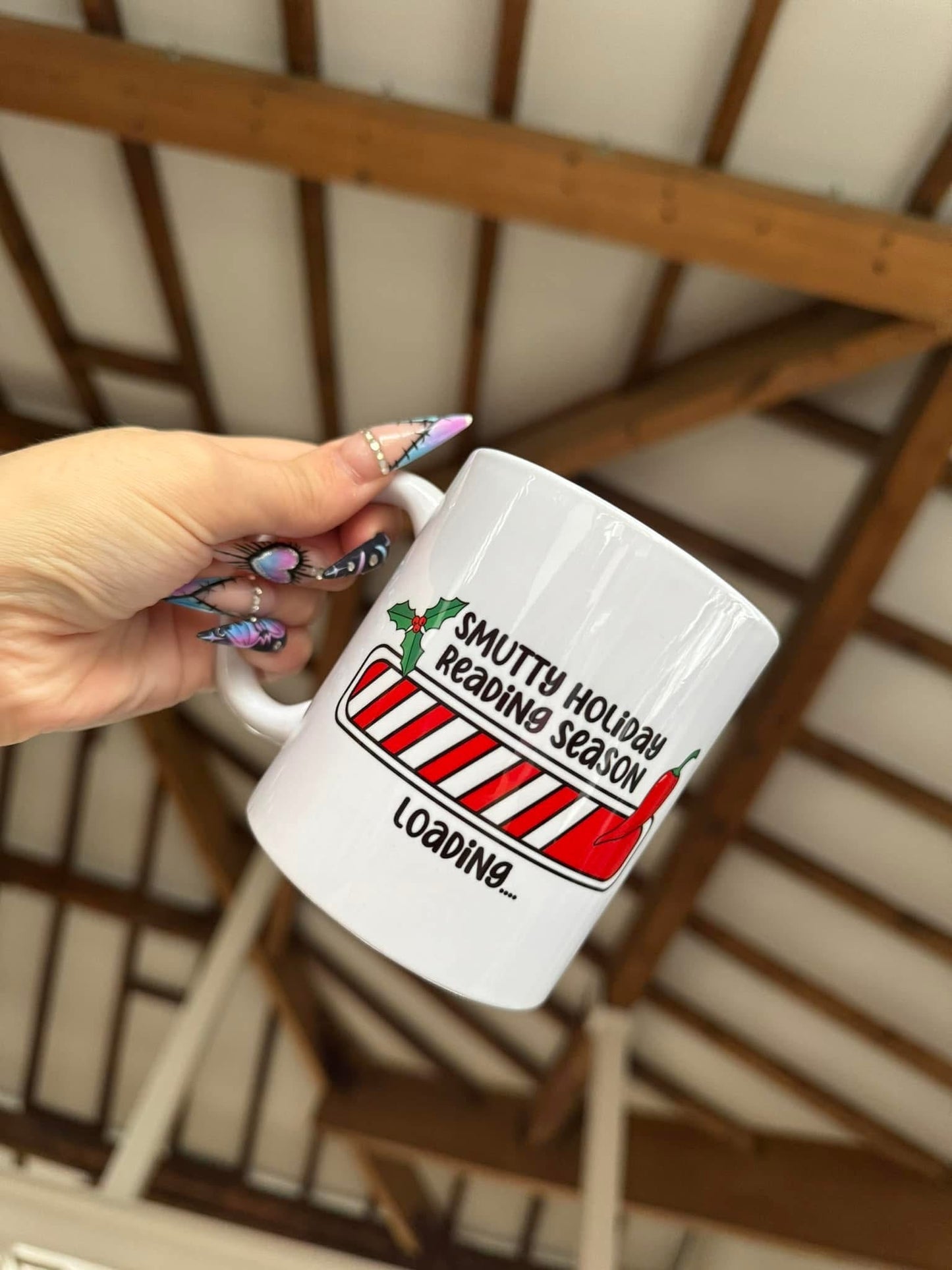 Smutty Christmas Loading Mug