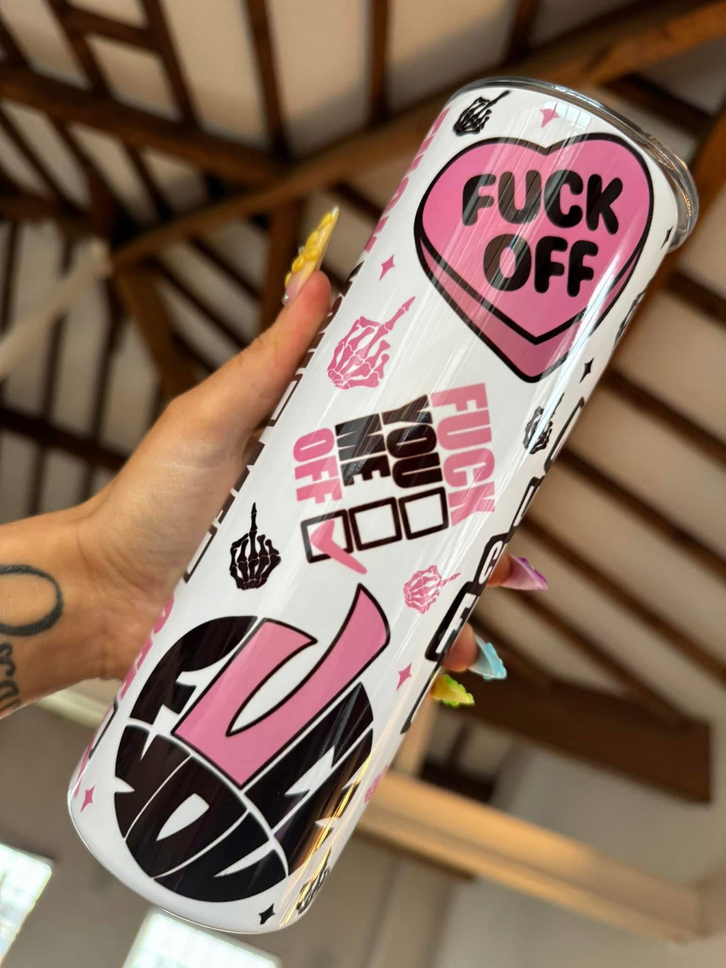Cup of Fuck Off 20oz Tumbler