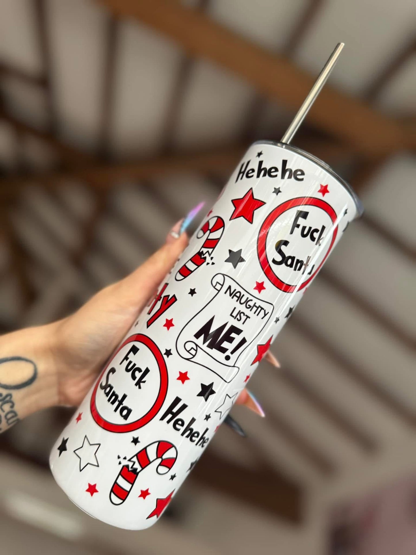 Naughty List 20oz Tumbler