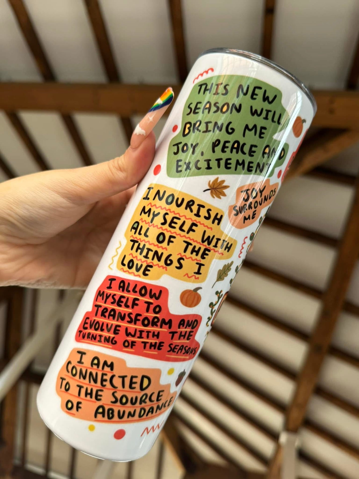 Fall Affirmations 20oz Tumbler