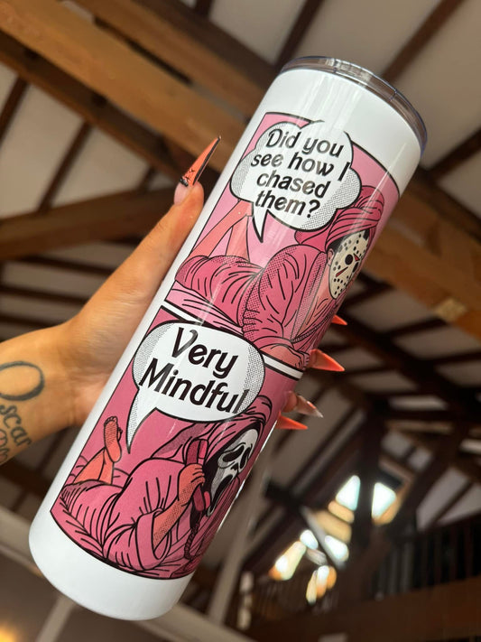Demure Scary 30oz Tumbler