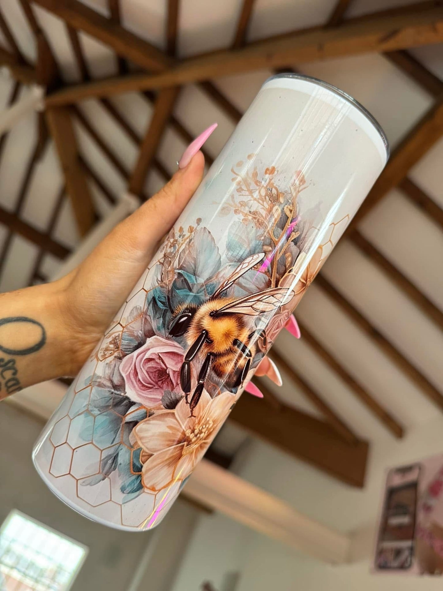 Blue Bee 20oz Tumbler