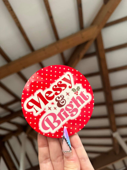Messy & Bright Coaster