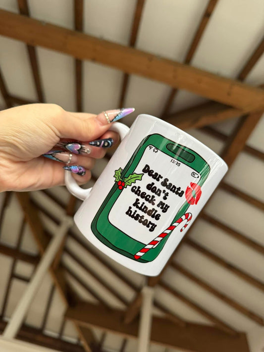 Don’t Check My Kindle Mug