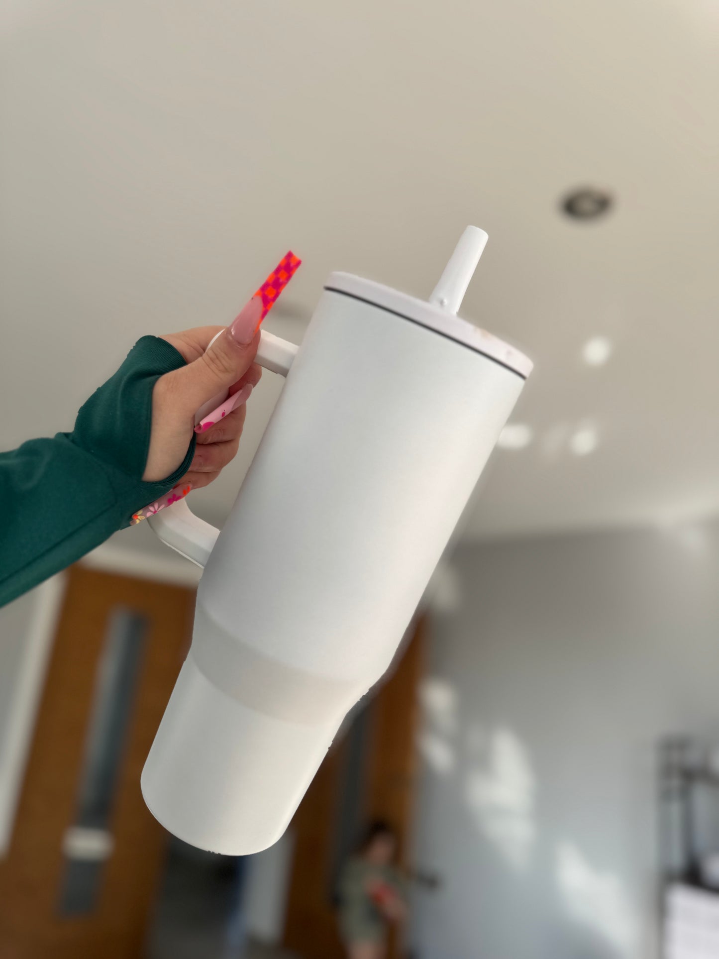 White 40oz Tumbler