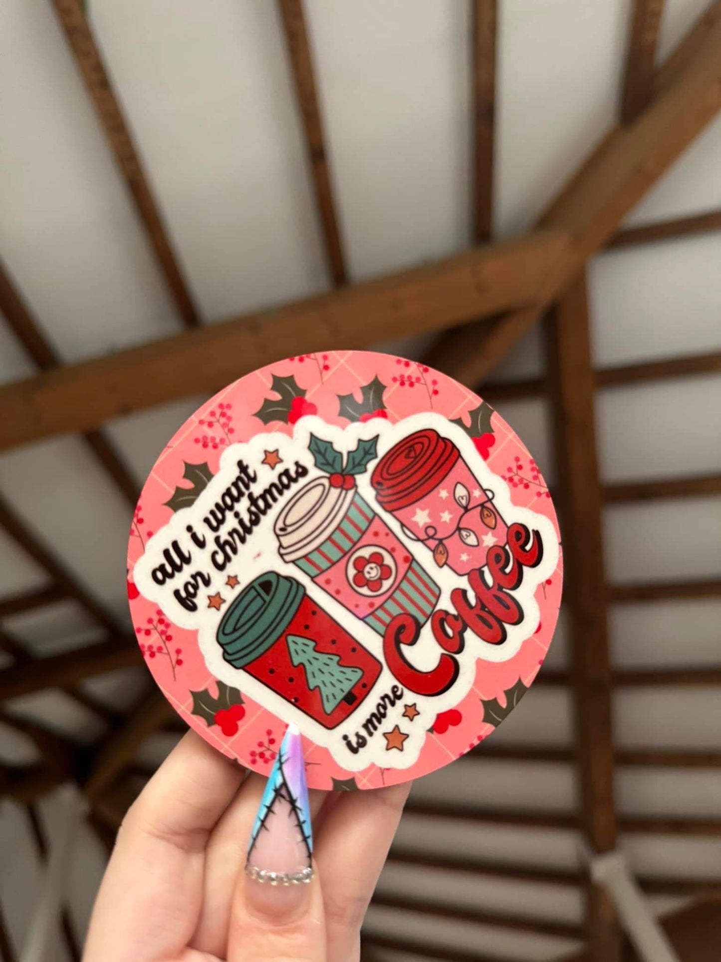 Christmas Coffee Coaster