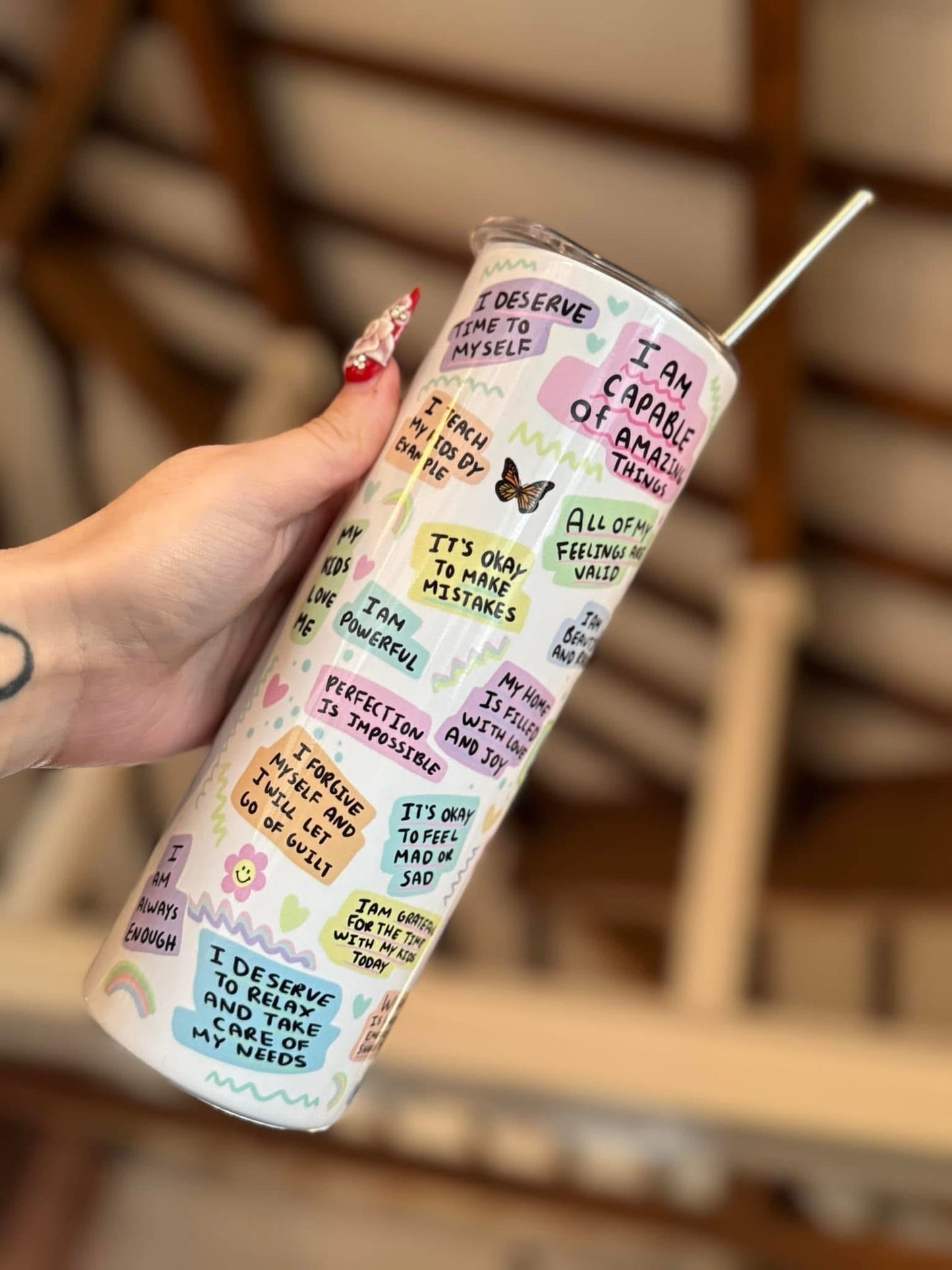 Mum’s Self Love 20oz Tumbler