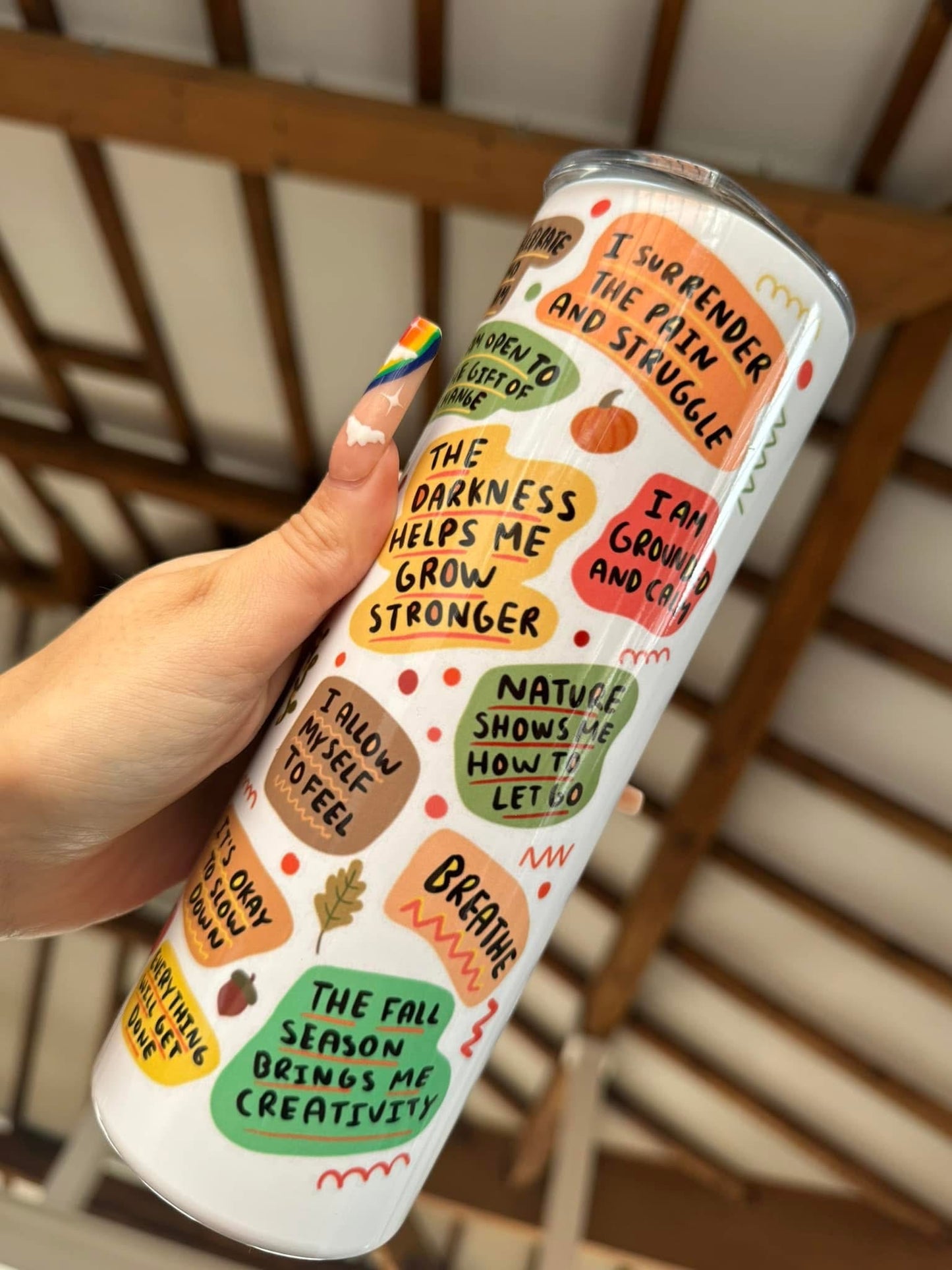 Fall Affirmations 20oz Tumbler