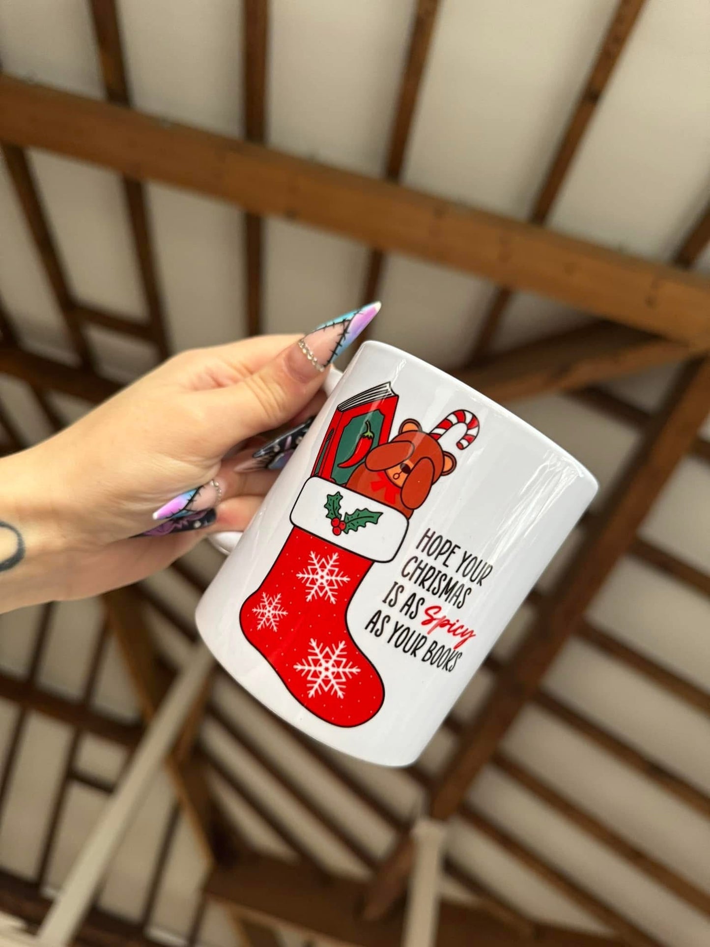 Spicy Christmas Book Mug