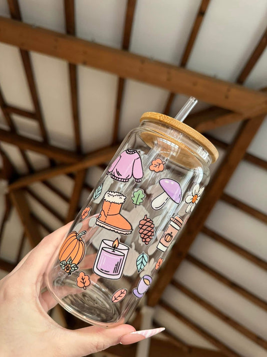 Autumn Vibes Purple Libbey Can