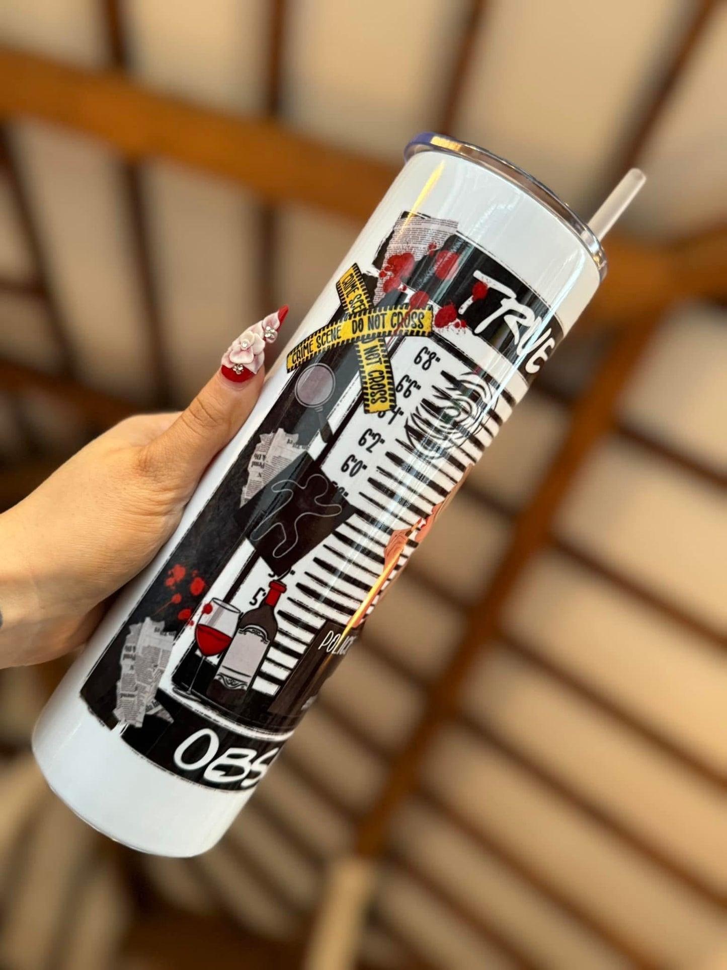 True Crime Obsessed 30oz Tumbler