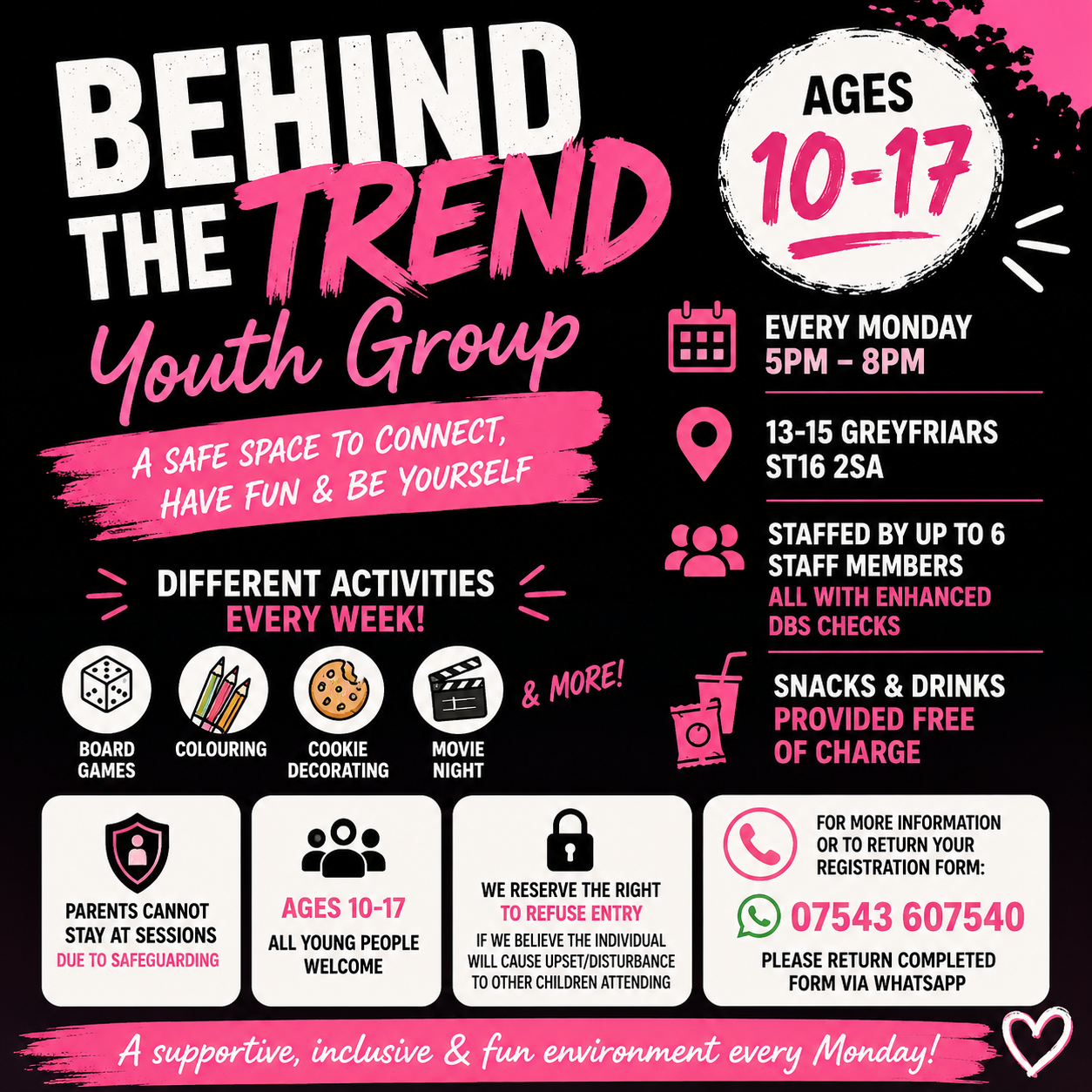 Youth Group Entry