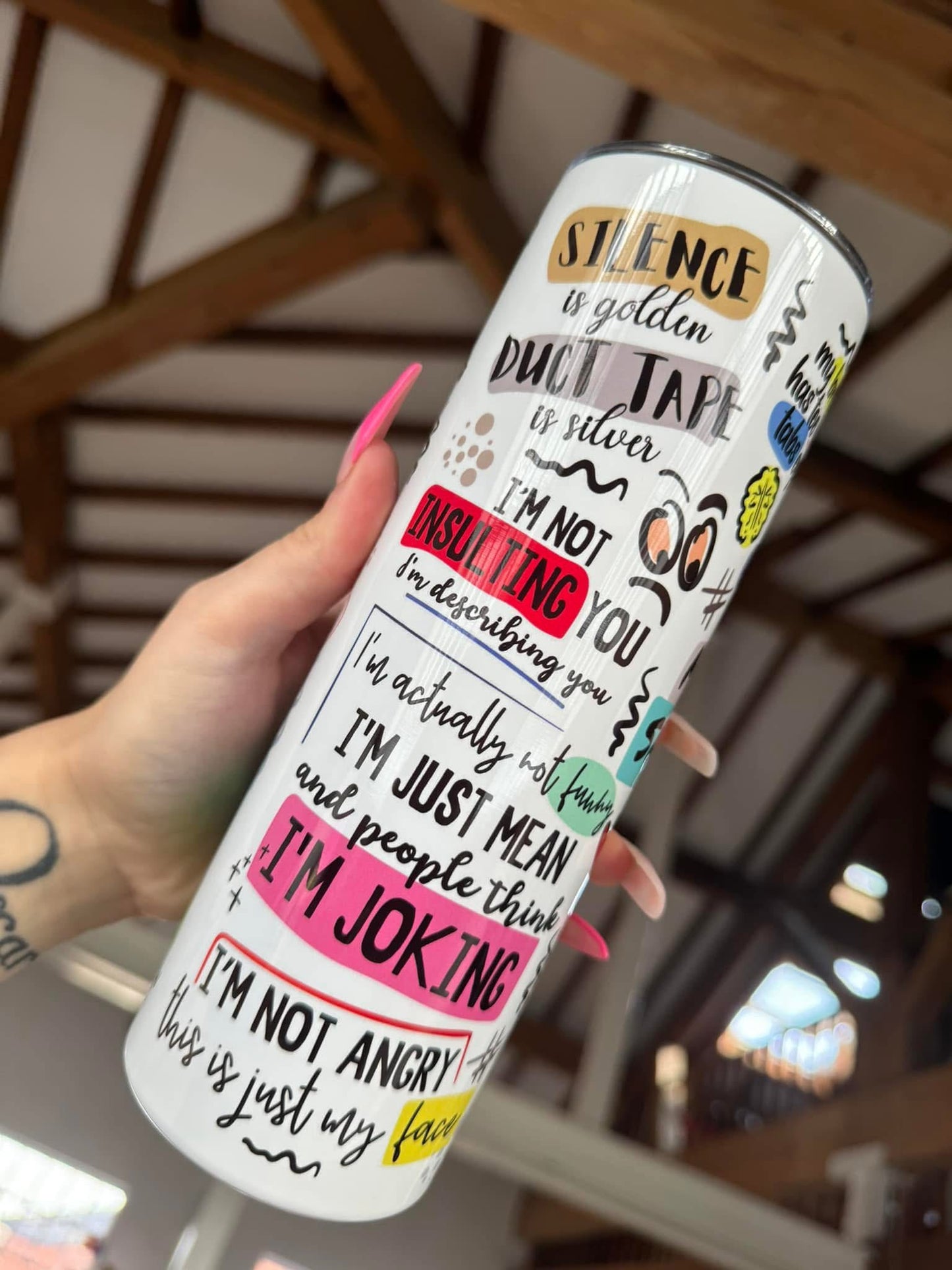 Daily Sarcastic 20oz Tumbler