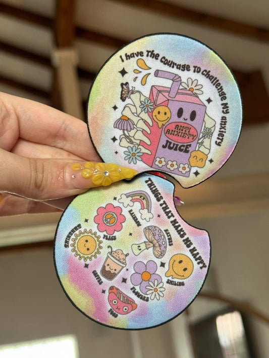 Things That Make Me Happy Car Coasters