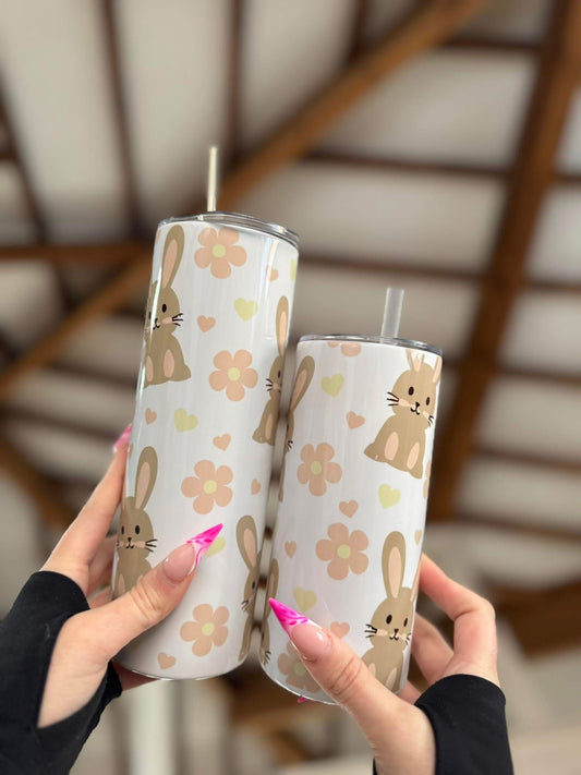 Bunny Rabbit 20oz + 15oz Tumbler Set